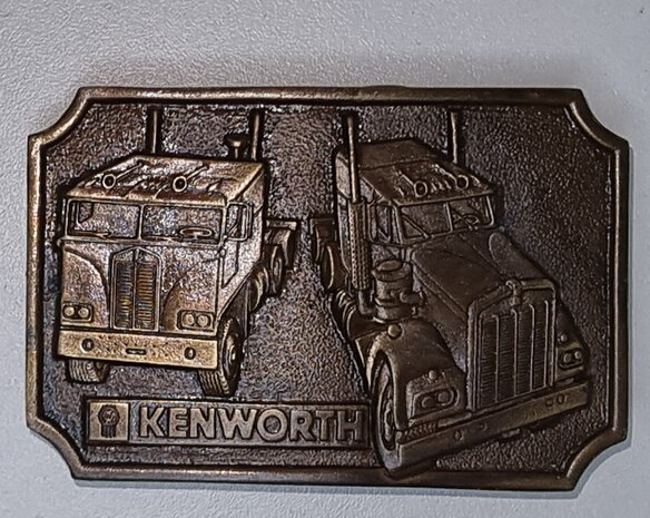 Kenworth truck as kleurige Riem Gesp/Buckle