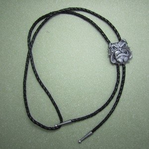 Britse Bull Dog - Bolo Tie Halsketting