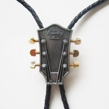 Country Music Gitaar Western Bolo Tie Western Halsketting