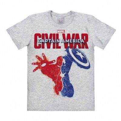 Captain America - Civil War - Marvel  Grijs Heren easy-fit T-shirt 