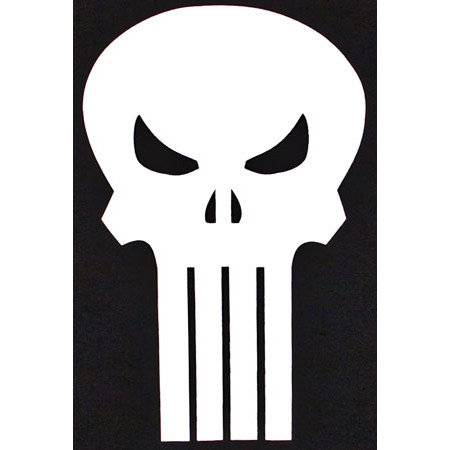The Punisher - Marvel Zwart Heren easy-fit T-shirt 