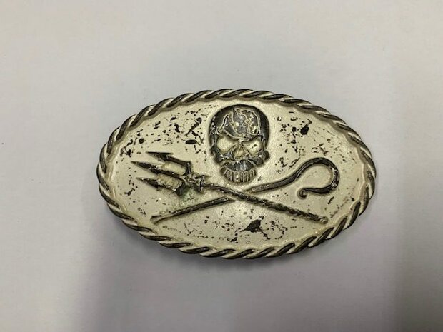 Pirate skull Riem Buckle/Gesp