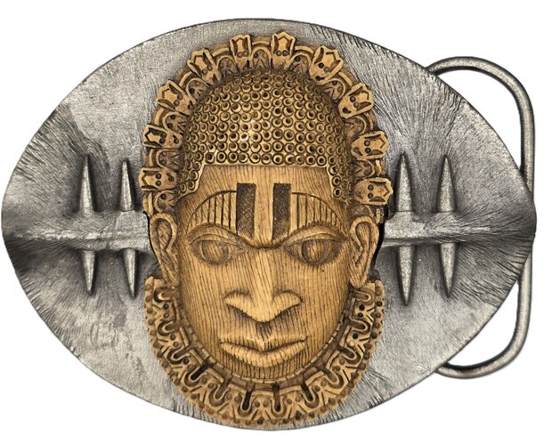 Tribe Mask Buckle/Gesp