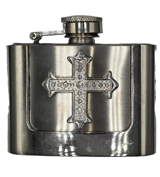 Drankflesje small Cross Riem Buckle/Gesp