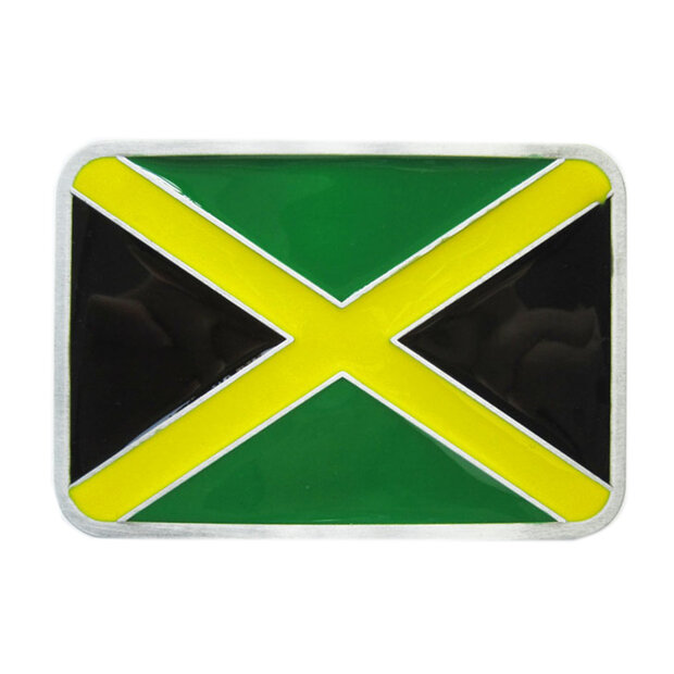 Jamaica Vlag Riem Buckle/Gesp