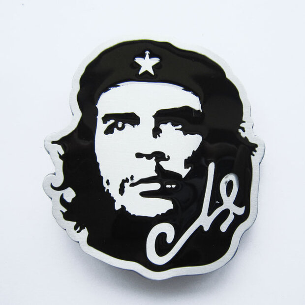 Ernesto Che Guevara -black  Face - Riem Buckle/Gesp
