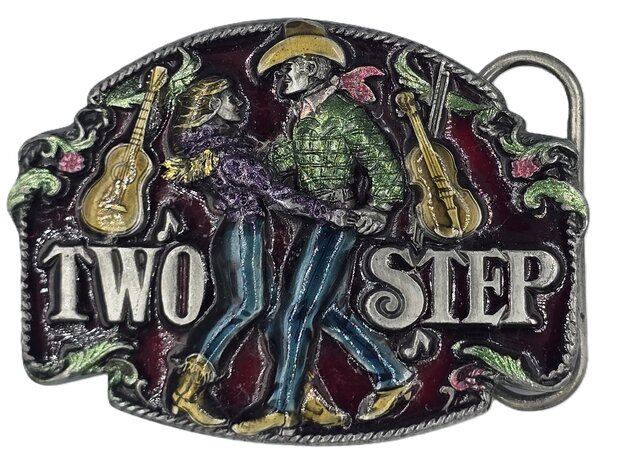 Vintage Two Step2 Country Riem Gesp/Buckle