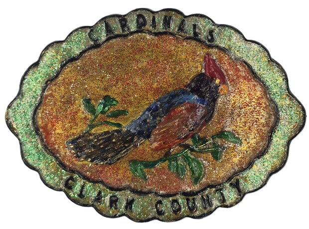Vintage Cardinals (fazant) Riem Gesp/Buckle
