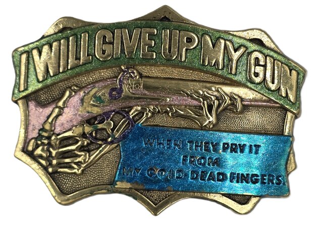 Vintage cold dead fingers Riem Gesp/Buckle