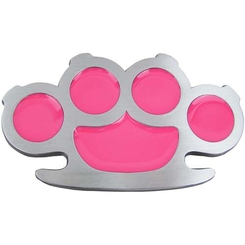 Boksbeugel - Roze - Riem Buckle/Gesp