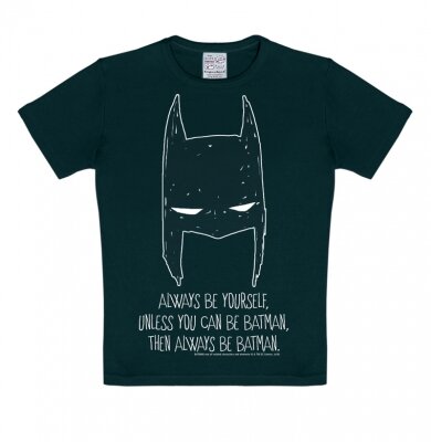 Batman - Always Be Yourself - DC Comics - Zwart Kinder T-shirt