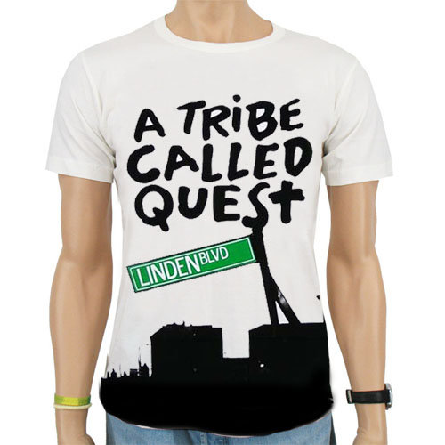 A Tribe Called Quest Linden Blvd HipHop Heren Wit Tshirt